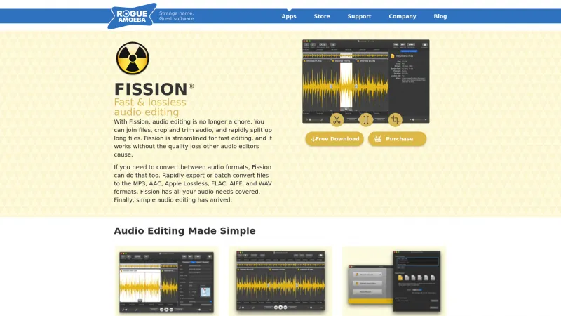 Homepage of Fission