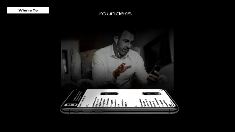 Homepage of Rounders