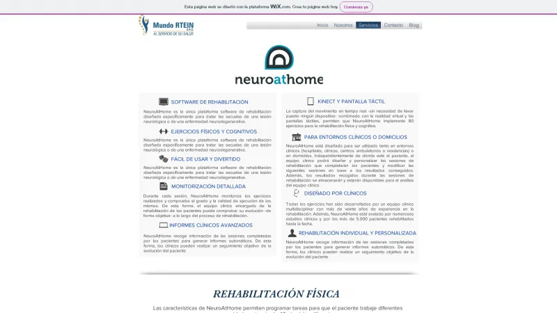 Homepage of NeuroAtHome