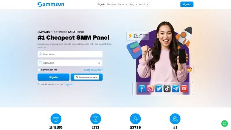 Homepage of SMMSun