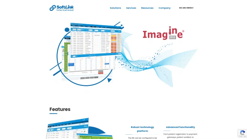 Homepage of Imagine RIS