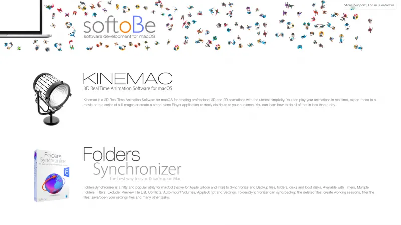 Homepage of FoldersSynchronizer