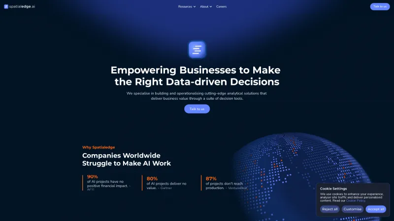 Homepage of Spatialedge