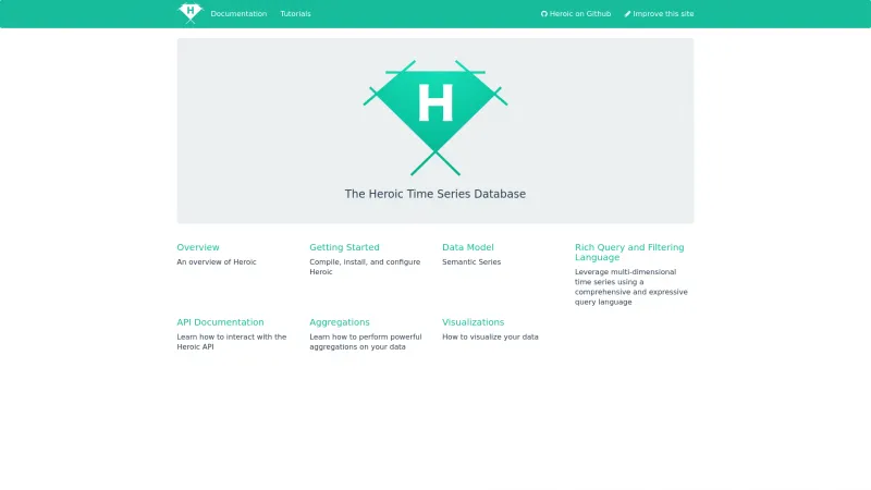 Homepage of Heroic