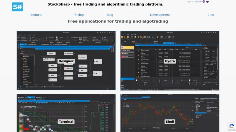 Homepage of StockSharp