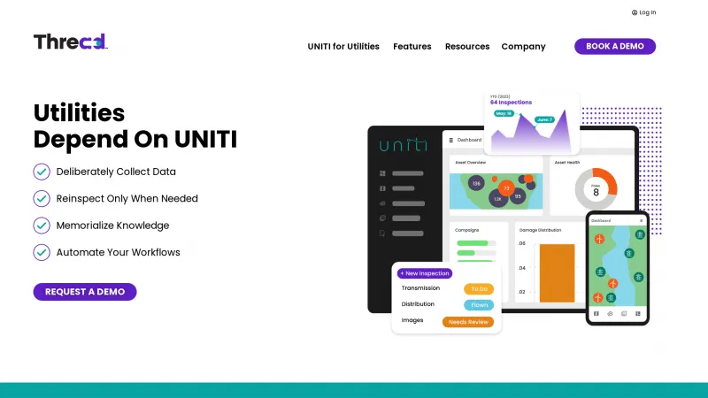 Homepage of UNITI