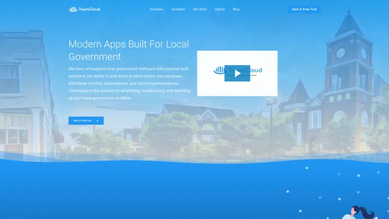 Homepage of TownCloud Agenda