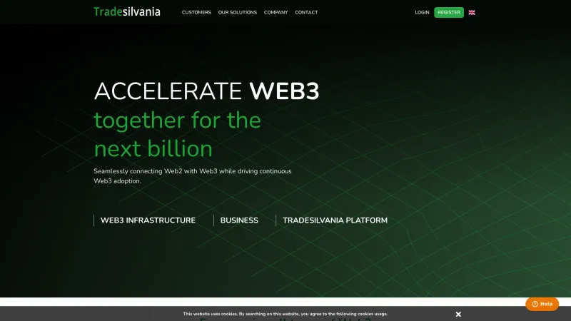 Homepage of Tradesilvania