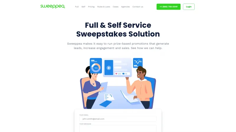 Homepage of Sweeppea