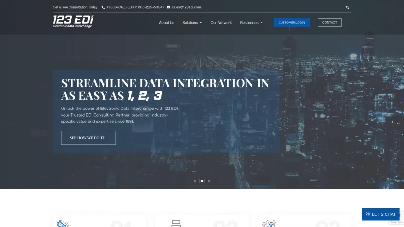 Homepage of EDI Engine