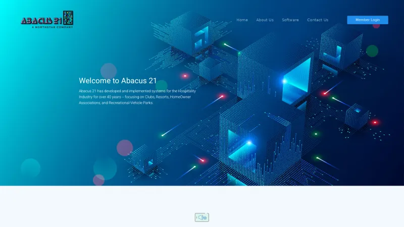 Homepage of Abacus 21