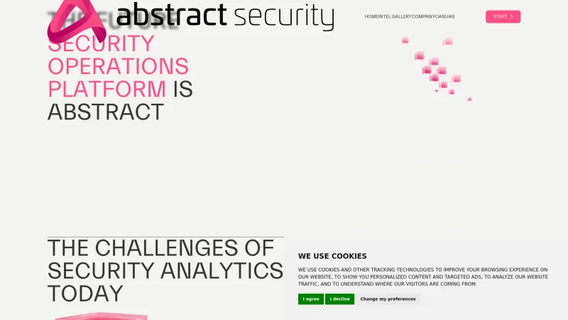 Homepage of Abstract Security