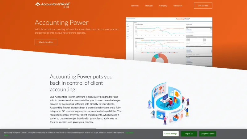 Homepage of Accounting Power