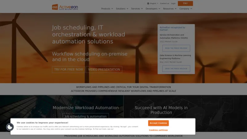 Homepage of Activeeon ProActive