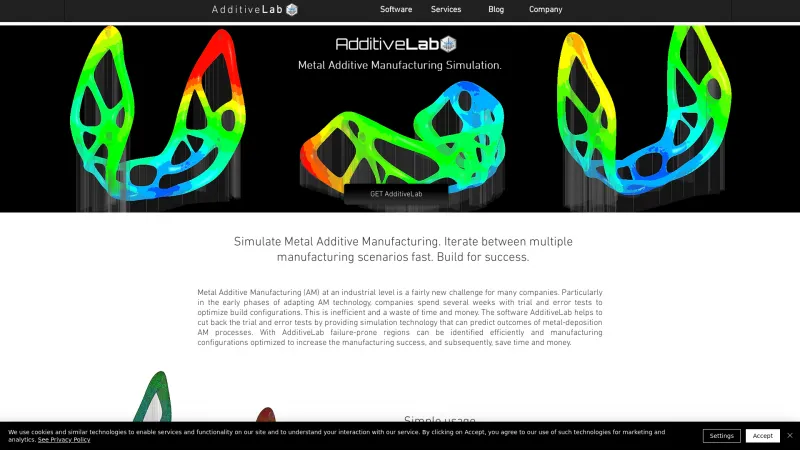 Homepage of AdditiveLab