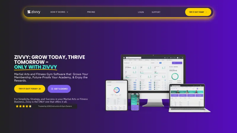 Homepage of RainMaker