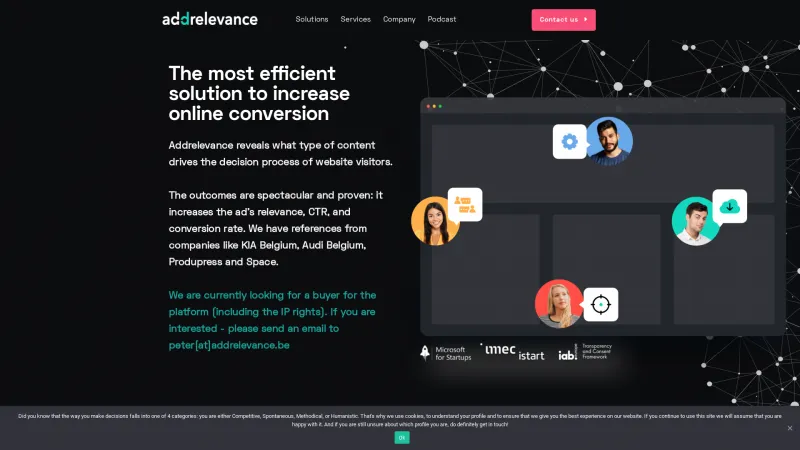 Homepage of Addrelevance