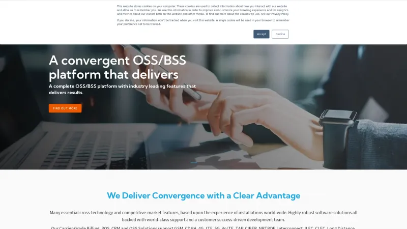 Homepage of OSS360