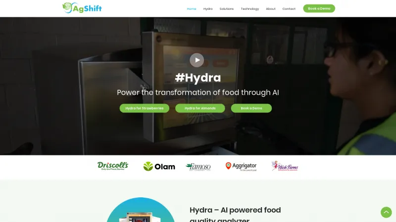 Homepage of Hydra