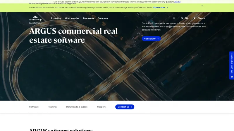 Homepage of ARGUS Developer