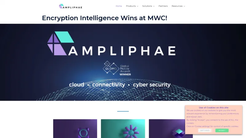 Homepage of Ampliphae