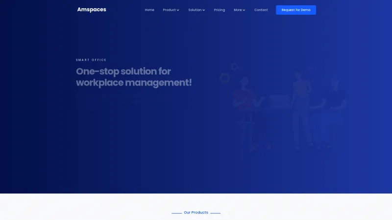 Homepage of Amspaces