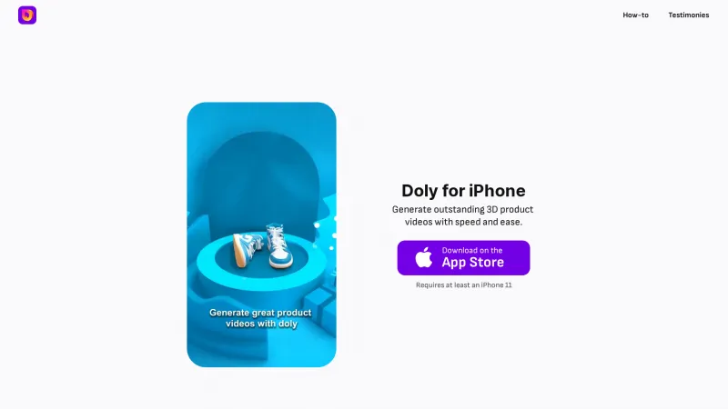 Homepage of Doly