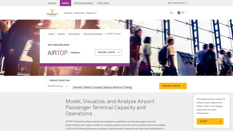 Homepage of ArcPORT