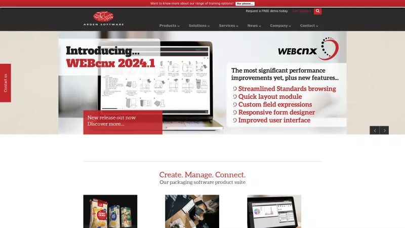 Homepage of Impact CAD