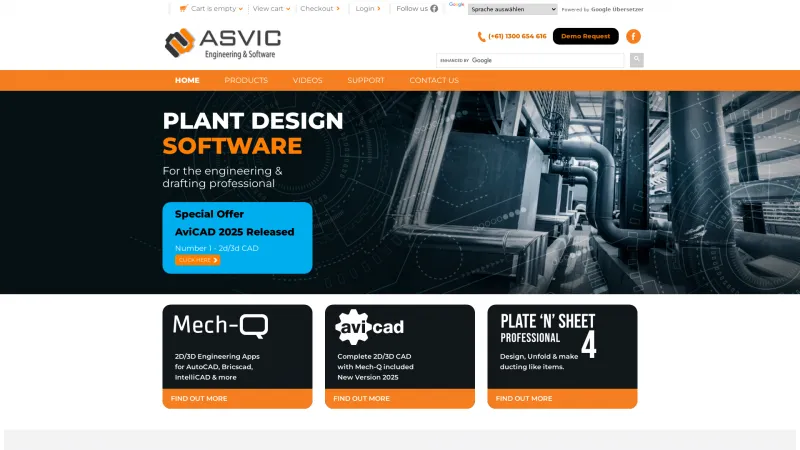 Homepage of Mech-Q