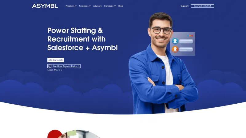 Homepage of Asymbl