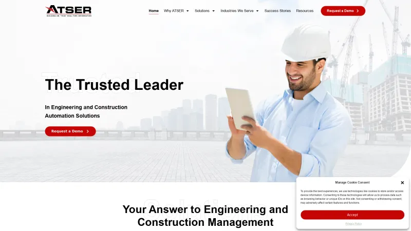 Homepage of Assure-IT