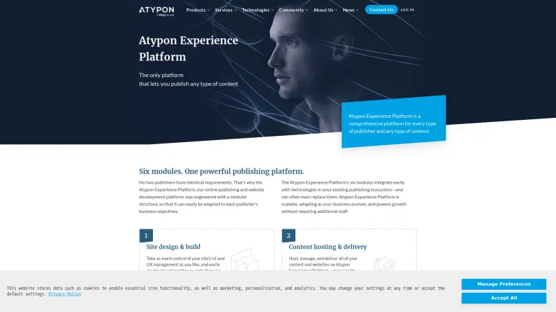 Homepage of Literatum