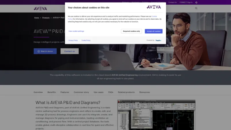 Homepage of AVEVA Diagrams