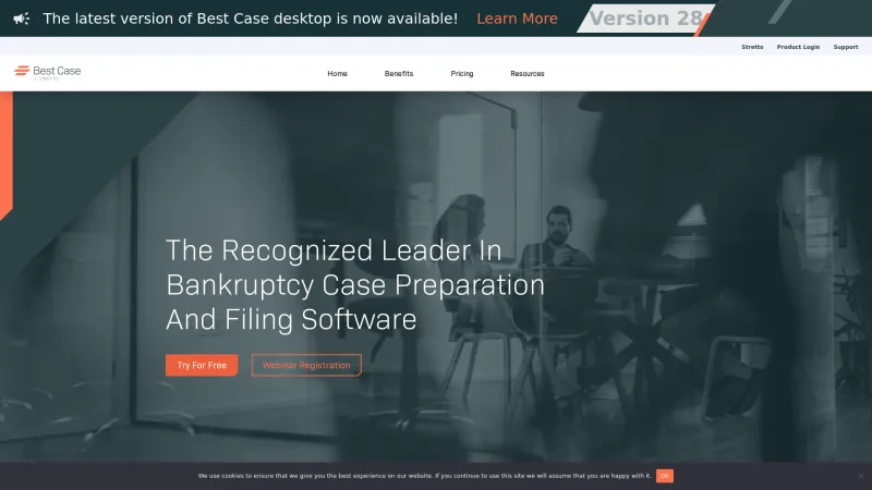 Homepage of Best Case