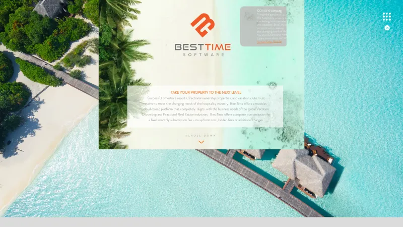 Homepage of BestTime