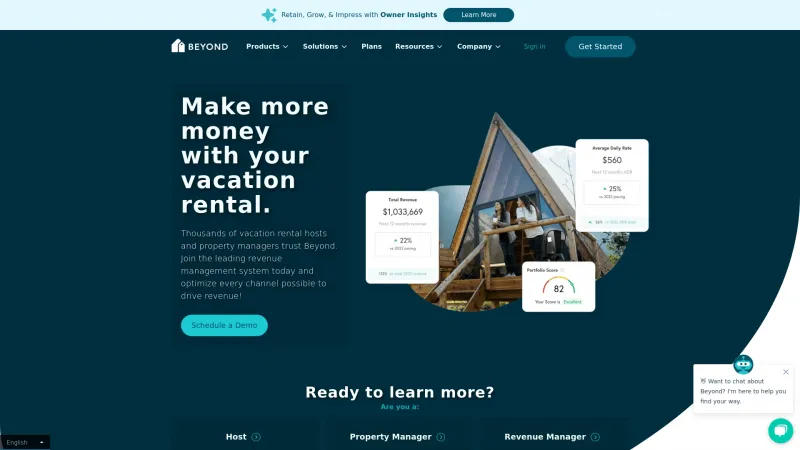 Homepage of Beyond