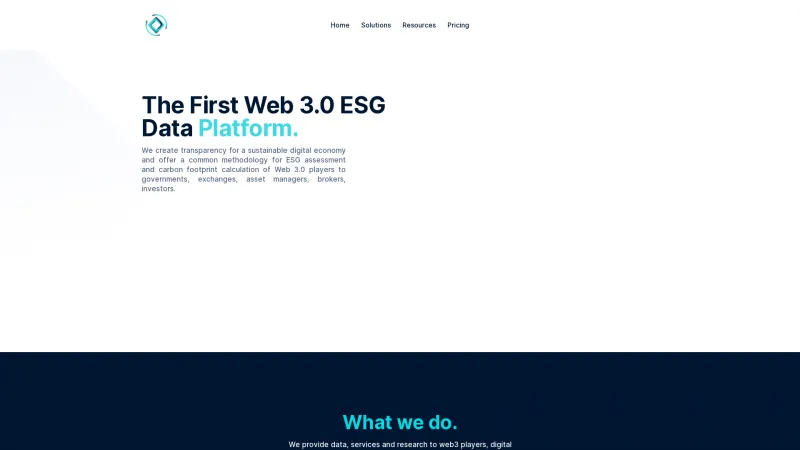 Homepage of BitSCOR