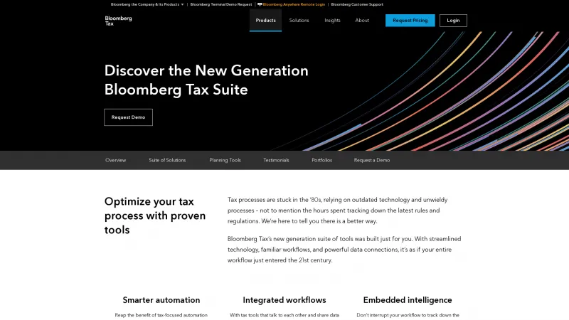 Homepage of Bloomberg Tax & Accounting Fixed Assets