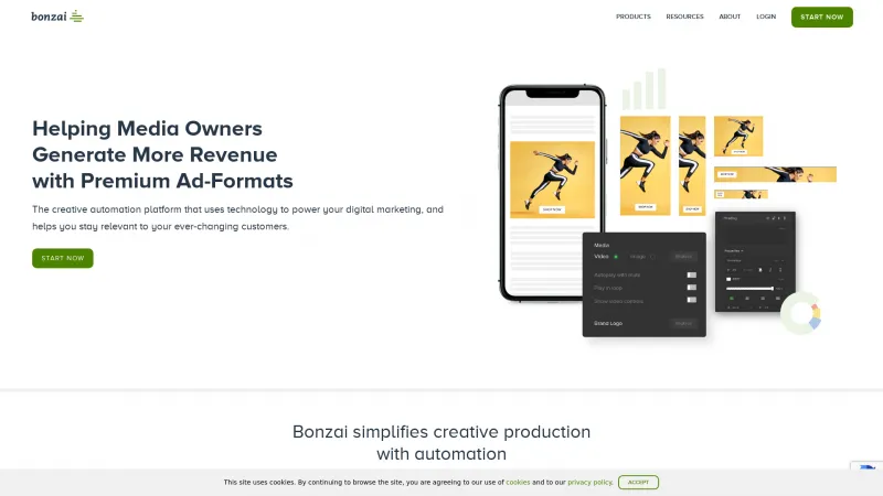 Homepage of Bonzai