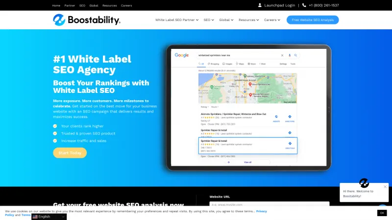 Homepage of Boostability