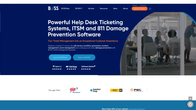 Homepage of BOSS811