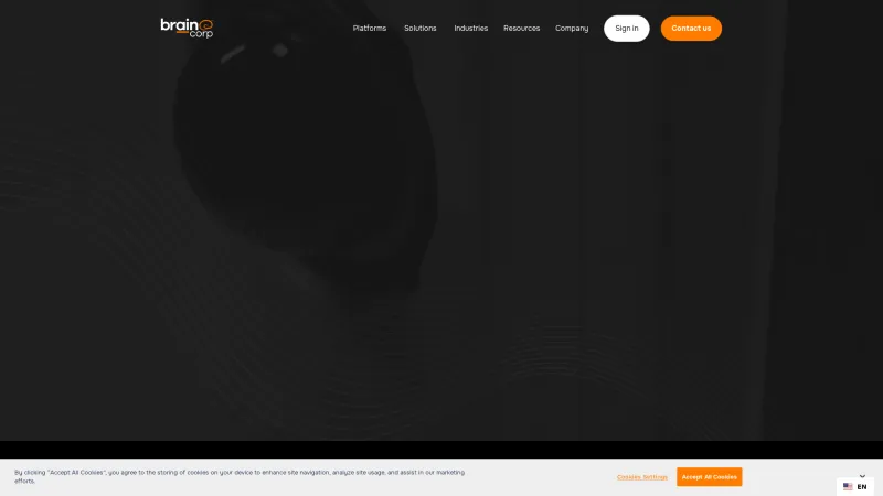 Homepage of BrainOS