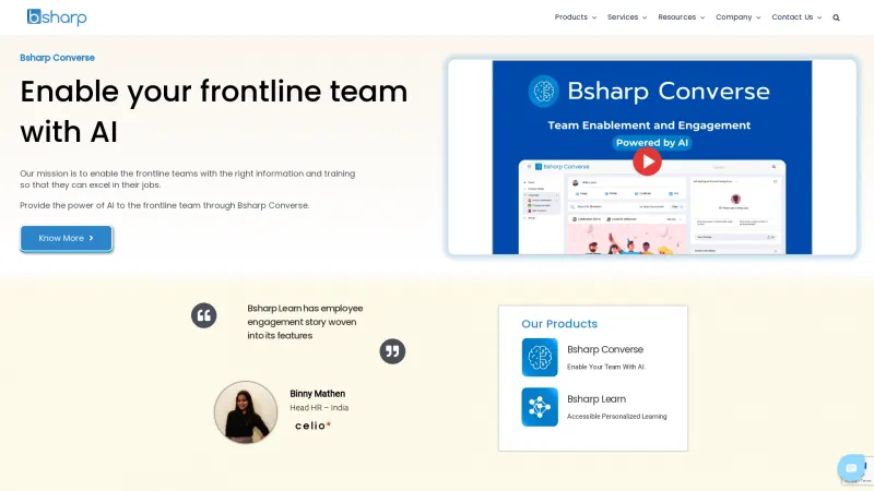 Homepage of Bsharp