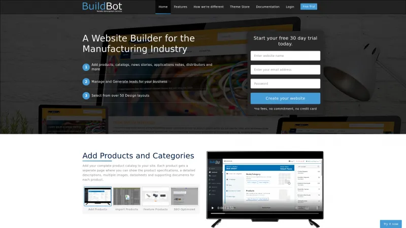 Homepage of BuildBot