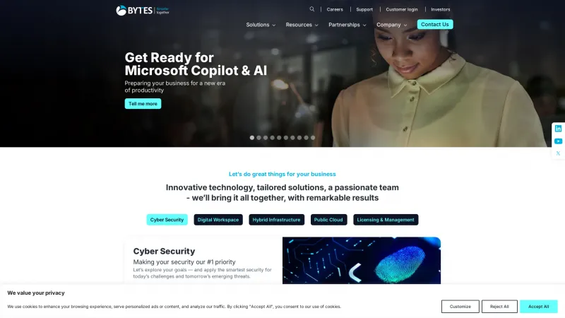 Homepage of Bytes Software License