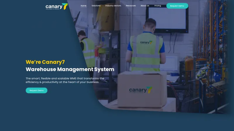 Homepage of Canary7