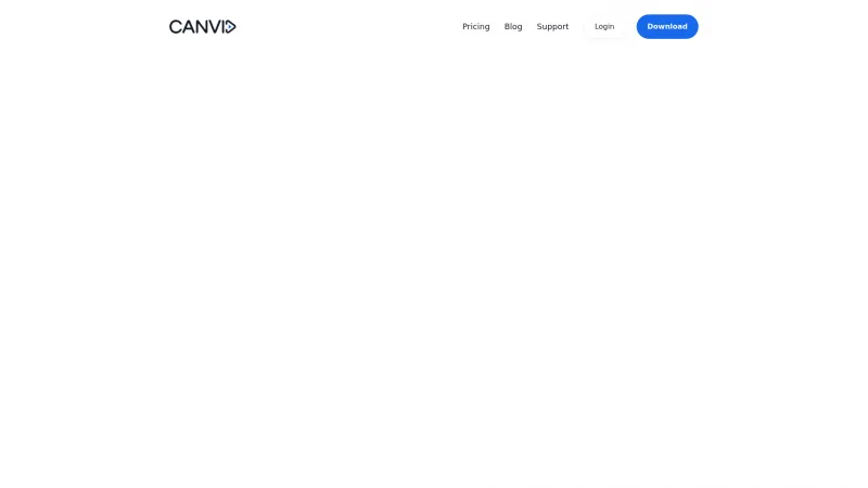 Homepage of Canvid