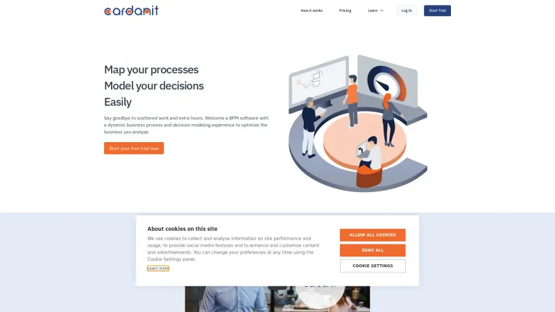 Homepage of Cardanit