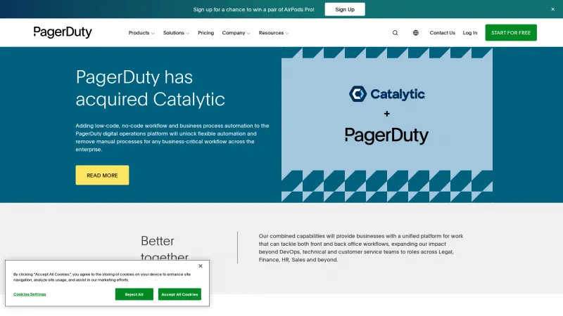 Homepage of Catalytic